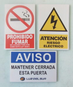 seguridad industrial señalizacion