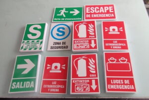 venta de carteles de seguridad