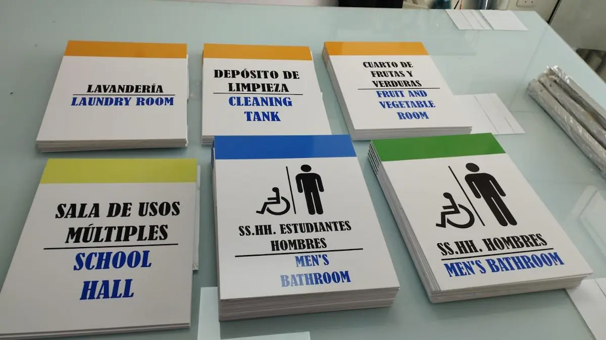 Señalización para oficinas