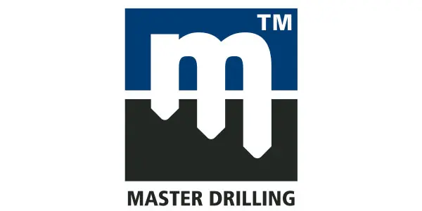 Logo de Master Drilling, cliente de señalizacion vial informativa de Creando Company