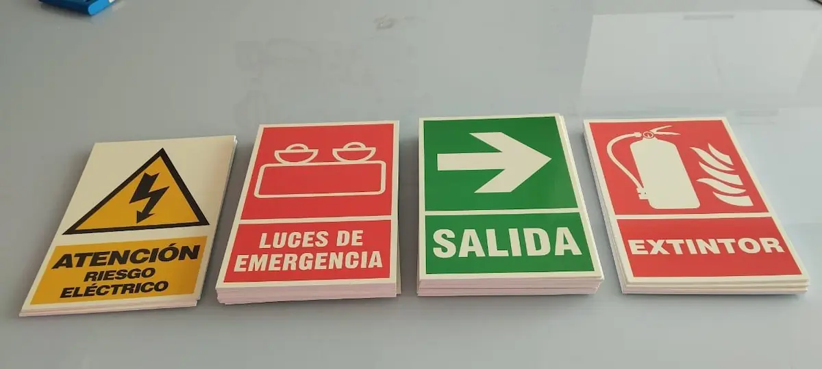 Señales fotoluminiscentes 4